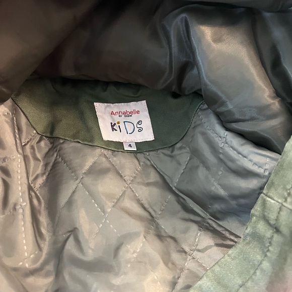 BEAUTIFUL and BRIGHT Annabelle Girl’s Fur Utility Coat Size 4 - Picture 7 of 12